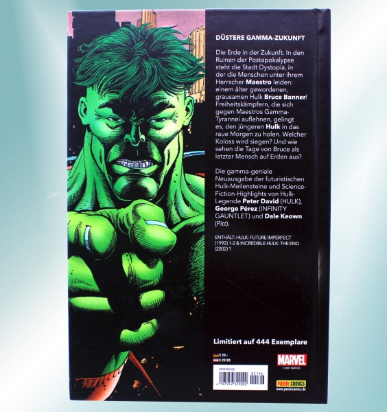 Marvel Hulk Comic Paperback (Hardcover): Dystopia - limitiert auf 444 Exemplare von Panini